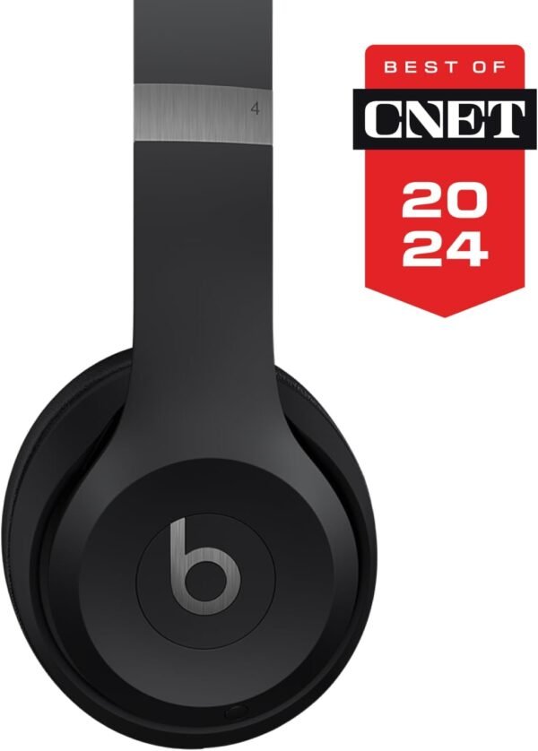 Beats Solo 4 On-Ear Wireless Headphones - Matte Black - Image 2